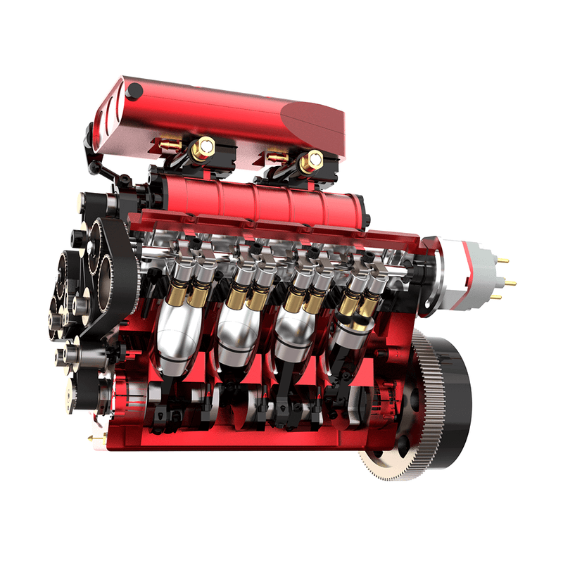 Laad de afbeelding in galerijviewer, TOYAN V8 FS-V800 Engine gasoline and nitro power DIY model kit

