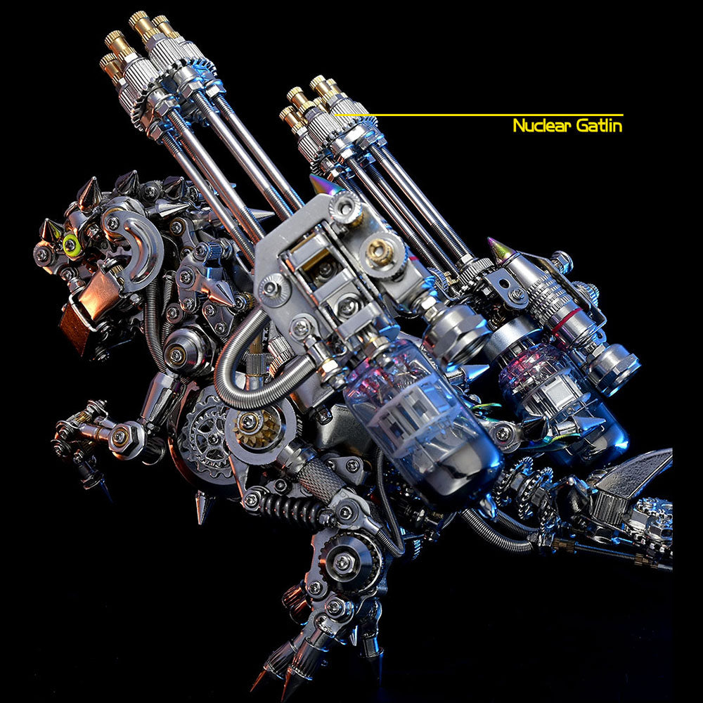 Western Dragon Mechanical 3D Metal Puzzle Punk Model Kit For