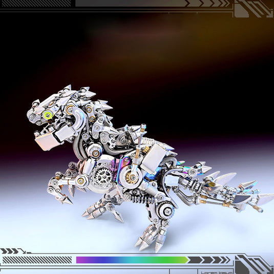 Western Dragon Mechanical 3D Metal Puzzle Punk Model Kit For Adults