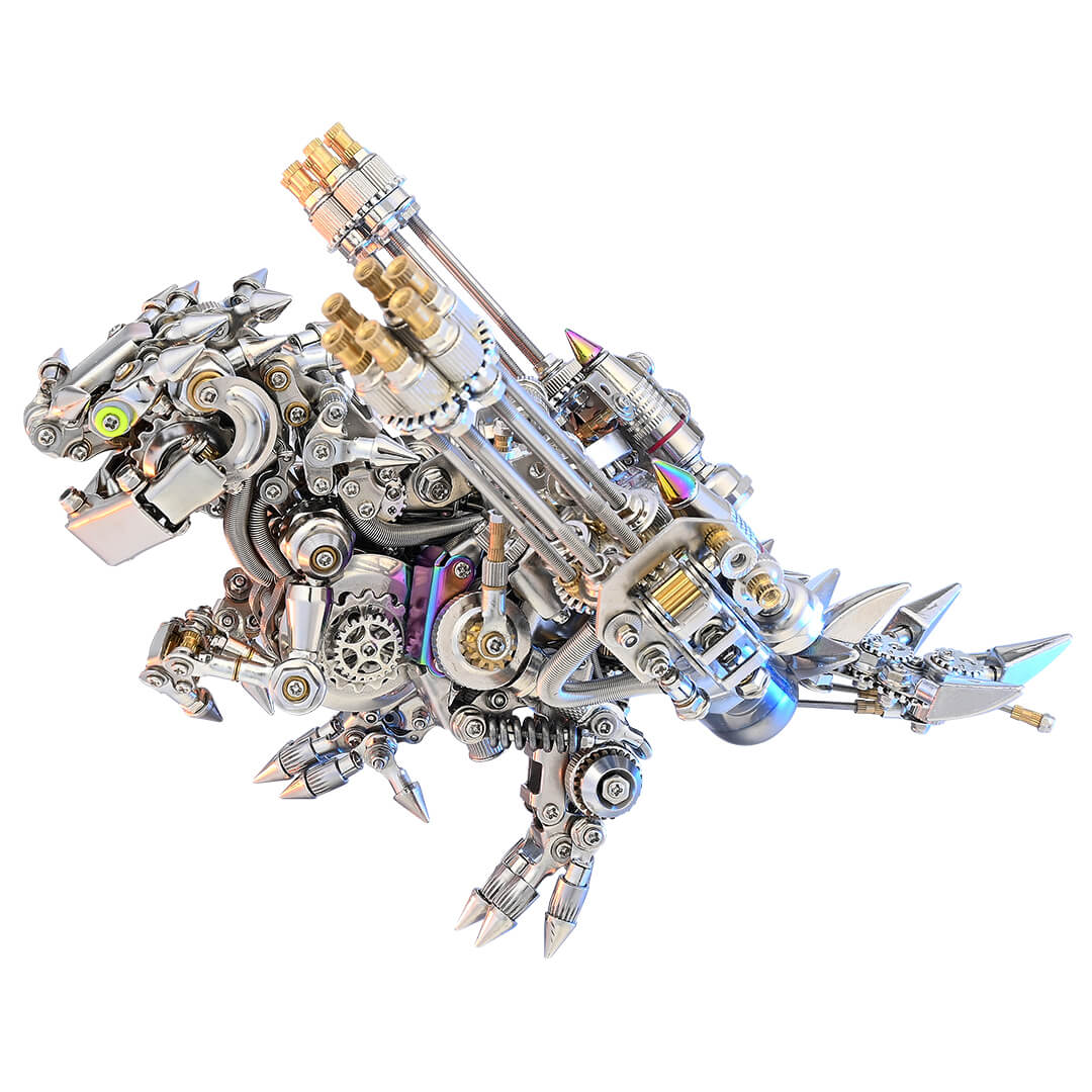 Western Dragon Mechanical 3D Metal Puzzle Punk Model Kit For Adults