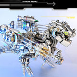 Western Dragon Mechanical 3D Metal Puzzle Punk Model Kit For Adults