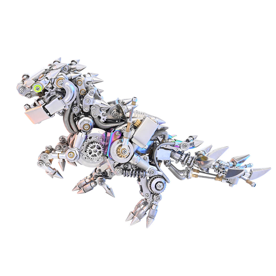 Western Dragon Mechanical 3D Metal Puzzle Punk Model Kit For Adults