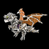 Western Dragon Mechanical 3D Metal Puzzle Punk Model Kit For Adults