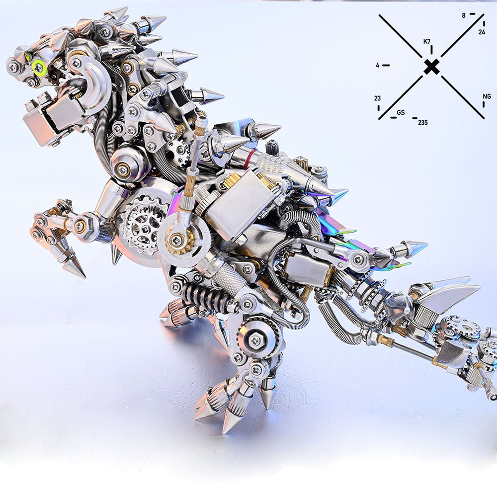 Western Dragon Mechanical 3D Metal Puzzle Punk Model Kit For Adults