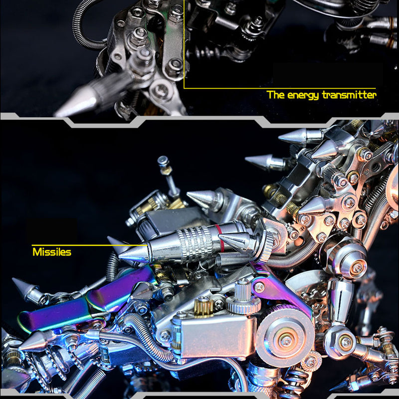 Load image into Gallery viewer, Western Dragon Mechanical 3D Metal Puzzle Punk Model Kit For Adults
