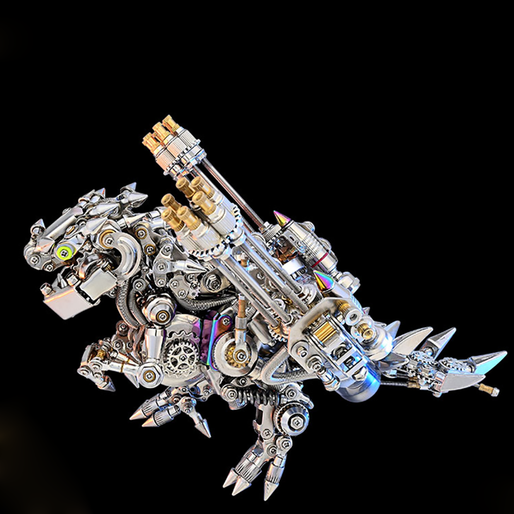 Western Dragon Mechanical 3D Metal Puzzle Punk Model Kit For Adults