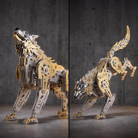 articulated-mechanical-wolf-model-kit-for-adults