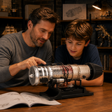 Teching 1:10 Scale Working Turbojet Engine Model Kit – Full Metal DIY Aircraft Turbine Engine for Adults