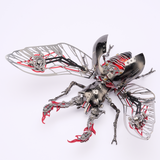 Mechanical Rhinoceros Beetle 3D Metal Model Kit – 317PCS DIY Insect Puzzle