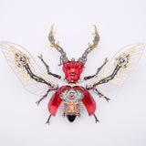 Mechanical Rhinoceros Beetle 3D Metal Model Kit – 317PCS DIY Insect Puzzle