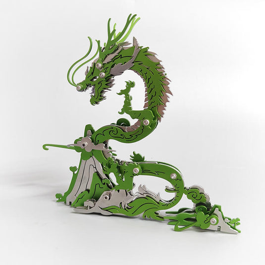 Kit de modelo de rompecabezas de metal de bricolaje en 3D en el kit de modelo de criatura mítica de montaña