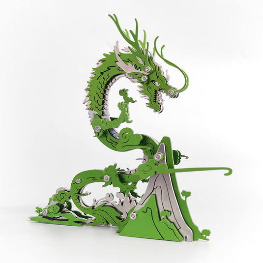 50cm Cyberpunk Mythical Dragon 3D Metal Puzzle Kits - Stirlingkit
