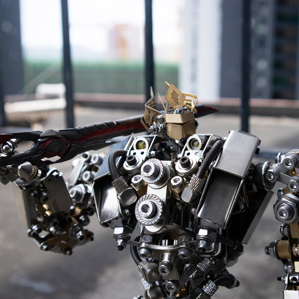 3D Metal Puzzle Mecha Model Kit 1200PCS Metal Figure – metalkitor