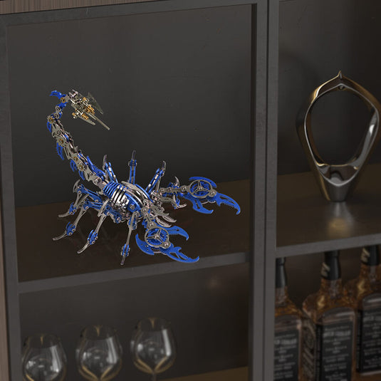 Kit de modèle coloré Puzzle 3D Scorpion Puzzle pour cadeaux et décoration