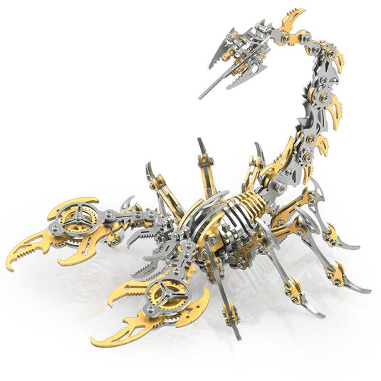 3D Skorpion Metall Puzzle Bunte Modell Kit für Geschenke und Dekoration