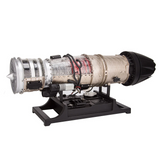 Teching 1:10 Scale Working Turbojet Engine Model Kit – Full Metal DIY Aircraft Turbine Engine for Adults