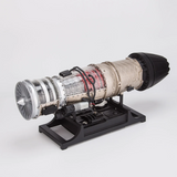 Teching 1:10 Scale Working Turbojet Engine Model Kit – Full Metal DIY Aircraft Turbine Engine for Adults