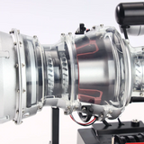 Teching T700 Turboshaft Engine Model Kit – 1:4 Scale Working Motorized Helicopter Engine Replica