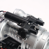 Teching T700 Turboshaft Engine Model Kit – 1:4 Scale Working Motorized Helicopter Engine Replica