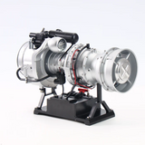 Teching T700 Turboshaft Engine Model Kit – 1:4 Scale Working Motorized Helicopter Engine Replica