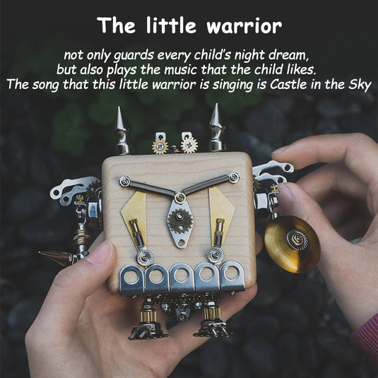 150PCS Metal And Mood DIY KIT Music Box Best Birthday Gift