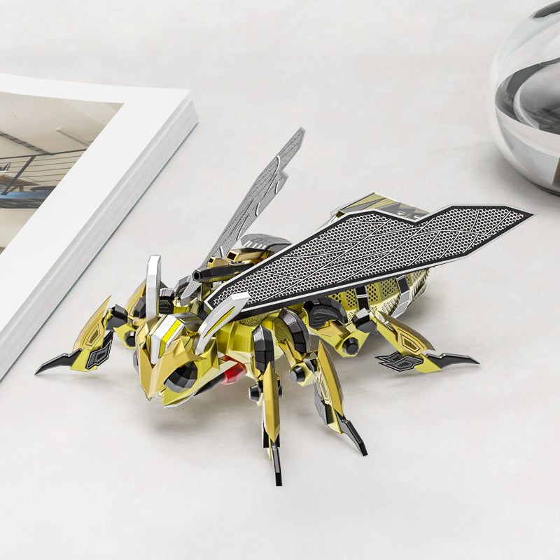 Laden Sie das Bild in Galerie -Viewer, {151 PCs Legierung mechanischer Wesp -Modell DIY -Kit für Kinder und Erwachsene

