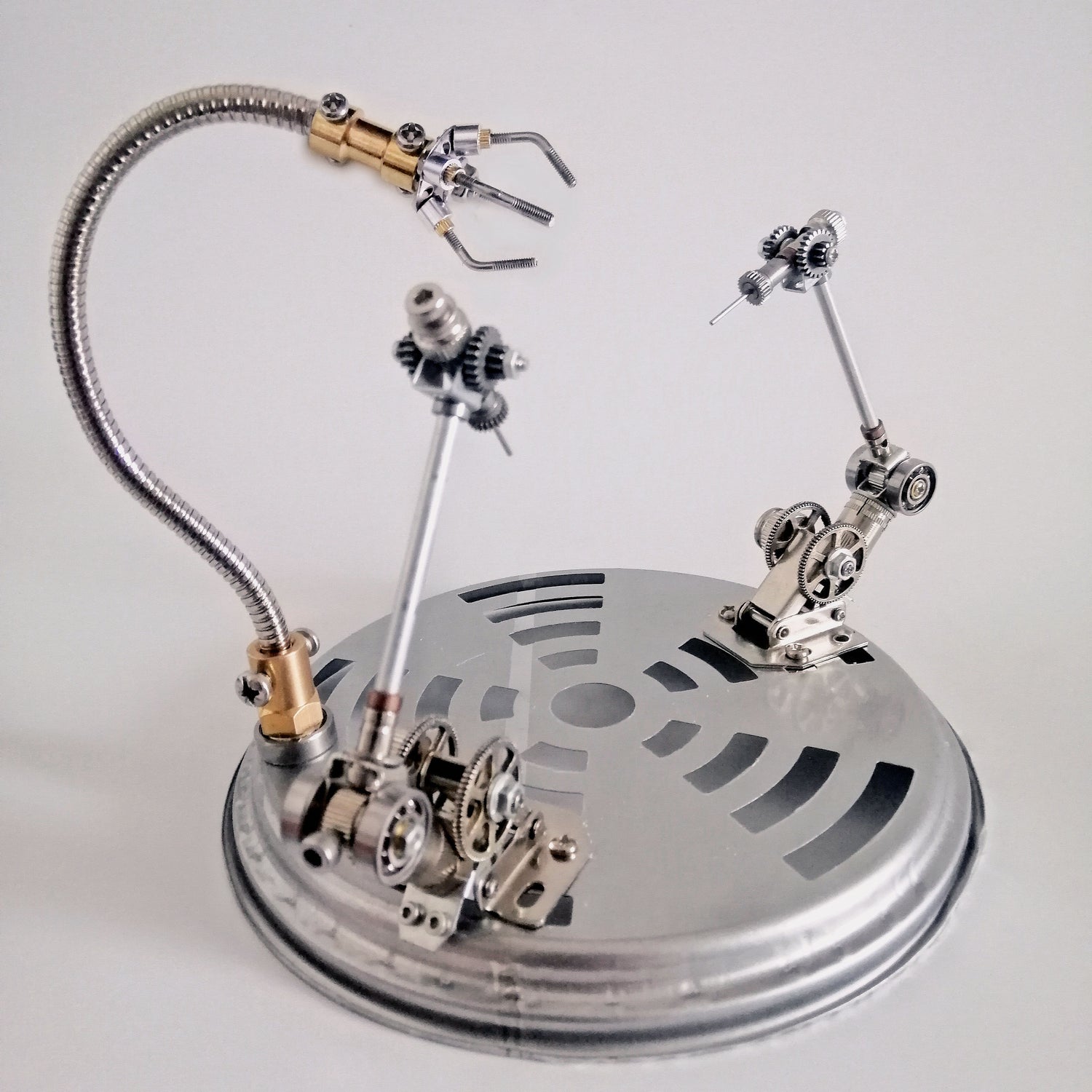 209PCS Steampunk 3D Deep Sea Behemoth Model Kit for Adults