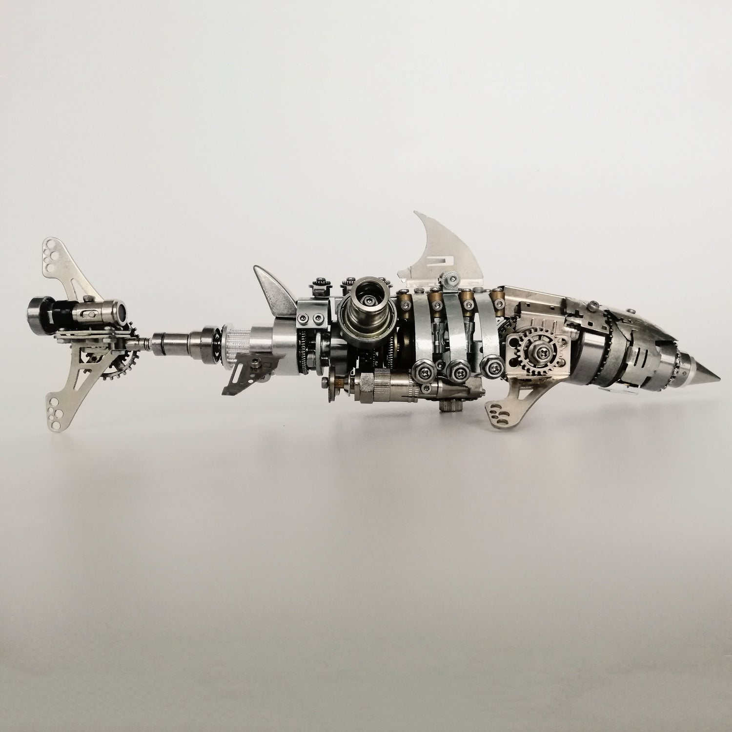 209PCS Steampunk 3D Deep Sea Behemoth Model Kit for Adults