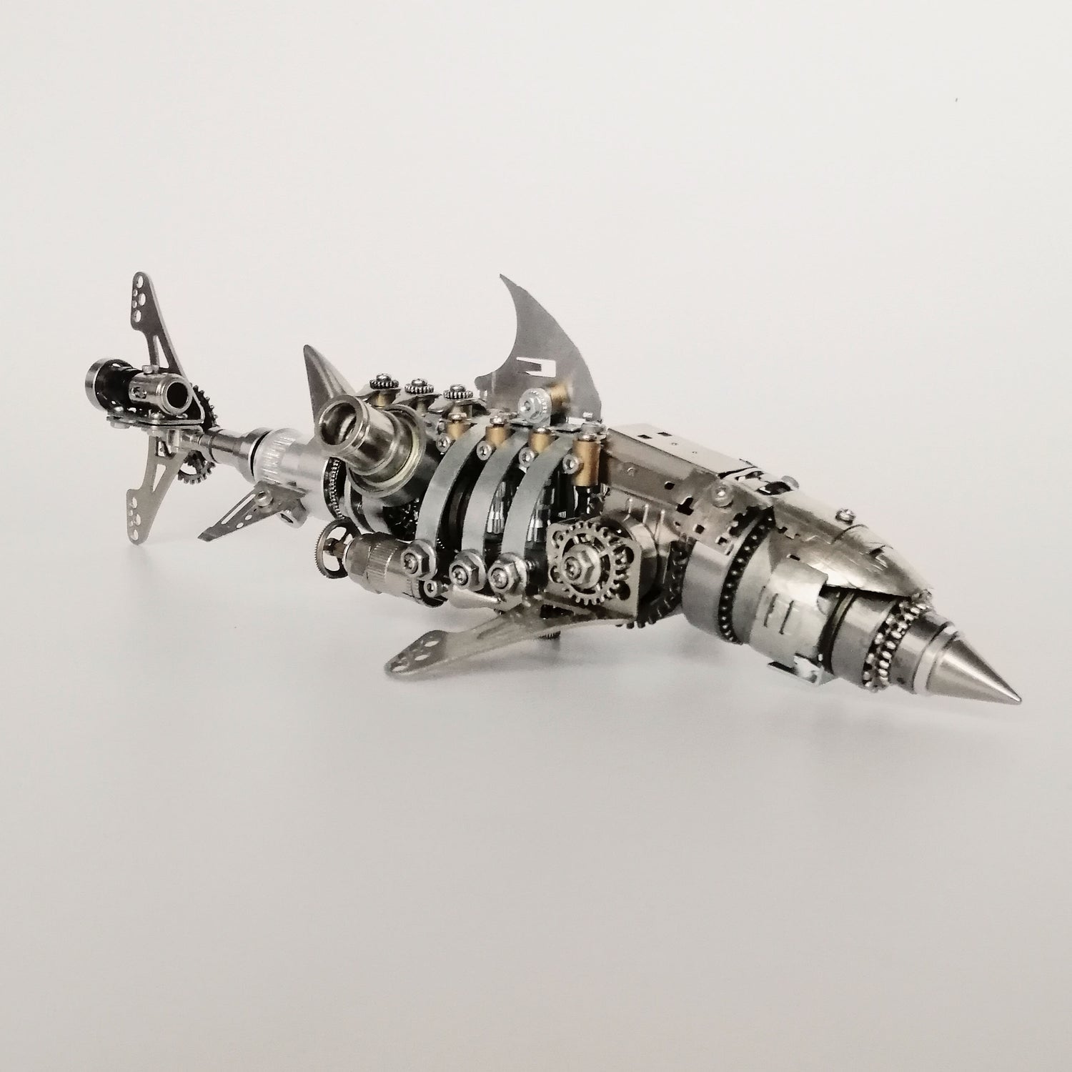 209PCS Steampunk 3D Deep Sea Behemoth Model Kit for Adults