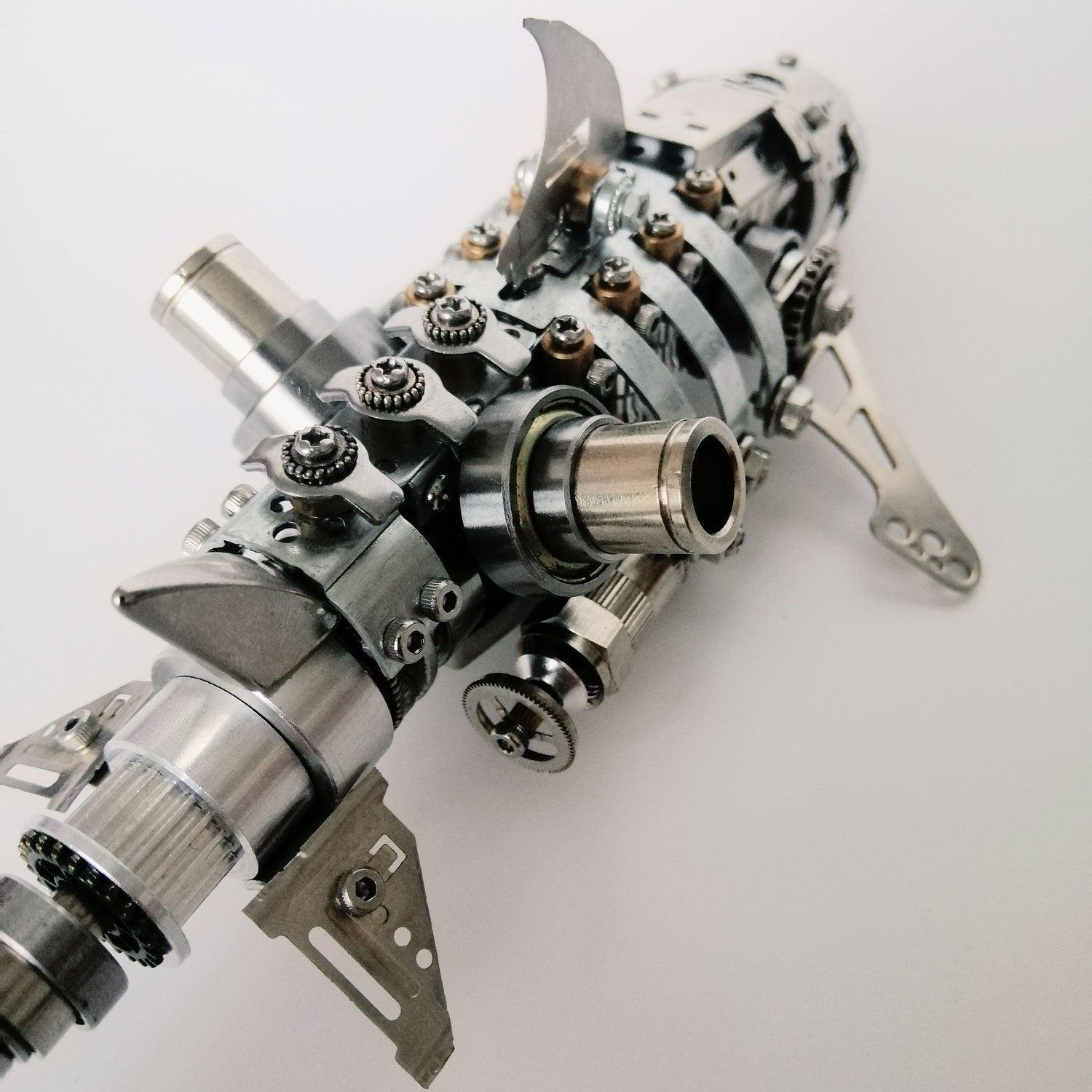 209PCS Steampunk 3D Deep Sea Behemoth Model Kit for Adults