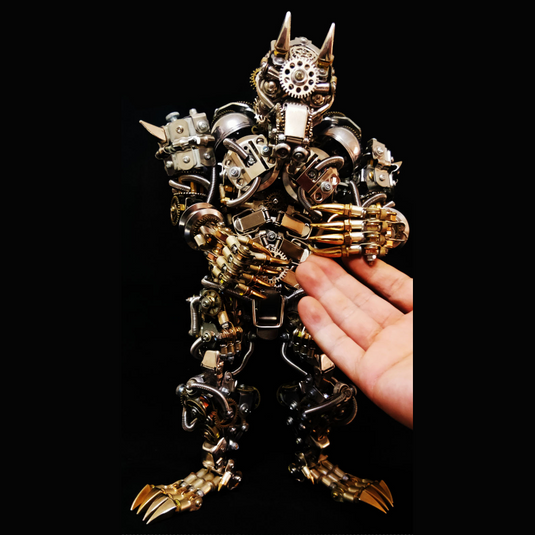 2300 PCS Werewolf DIY Metal Puzzle Model Kit for Gifts and Decoration