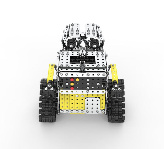 780pcs+ 3d zusammengebautes DIY Metall Building Kit Hand-Assemored Fernbedienung Roboter Spielzeuggeschenk