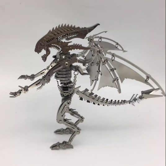 3D Alien Metal Model 200PCS Puzzle Kit