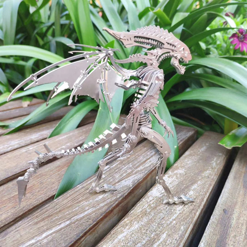 3D Alien Metal Model 200PCS Puzzle Kit – metalkitor