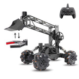 3D-Legierung Fernbedienung Multifunktion mit Allradantriebsfahrzeug DIY-Baugruppe Manipulator + Gabelstapler
