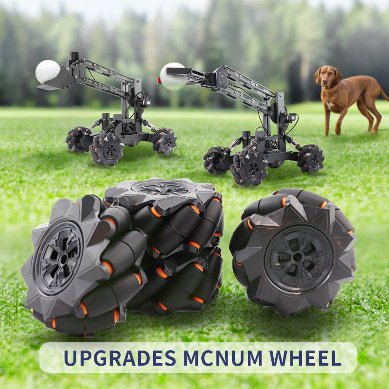 3D Alloy remote control multi-function four-wheel drive construction vehicle DIY assembly manipulator + forklift