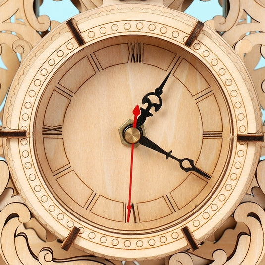 3D DIY Elk Model Kit Alarm Clock Decoration Gift