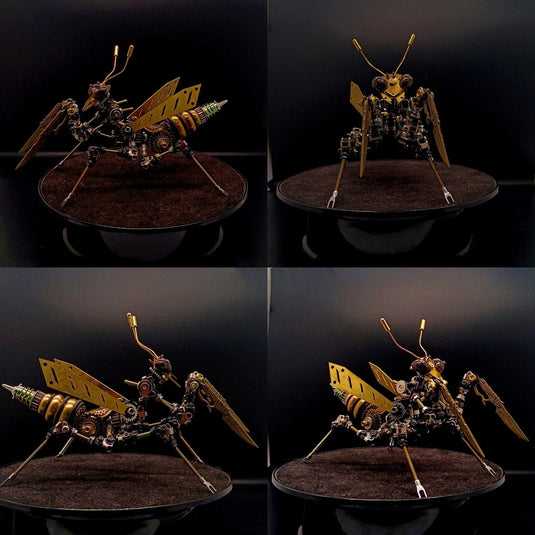 3D DIY metaalassemblage Mechanische mantis insect 500pcs Modelkit