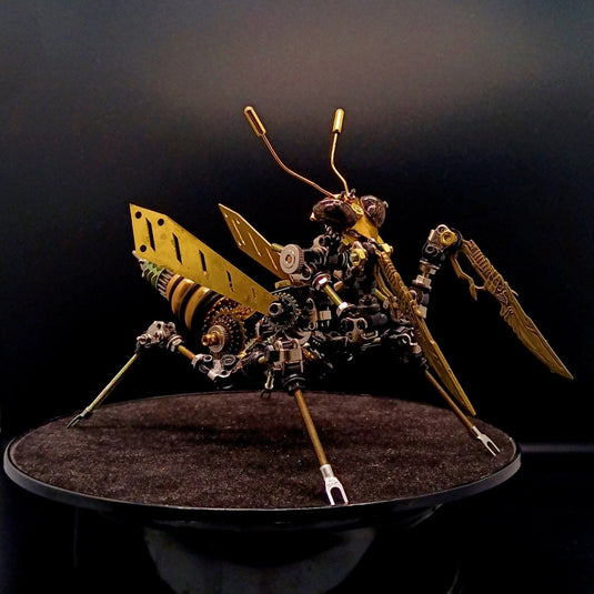 3D -DIY -Metallbaugruppe Mechanische Mantis -Insekt 500pcs Modellkit