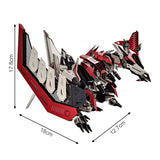 3D mechanische pterosaur -metaalmodel kit handwerk