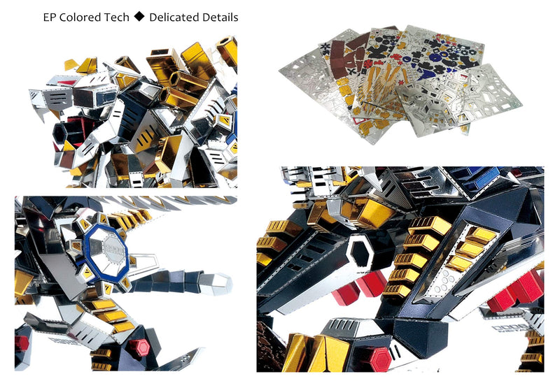Load image into Gallery viewer, 3D Metal Mechanical Flying Tiger Model  DIY Building Kit
