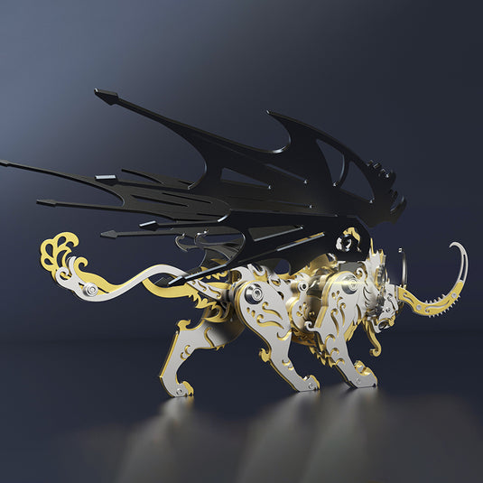 3D Metal Mythological Creatures Puzzle kleurrijke modelkit