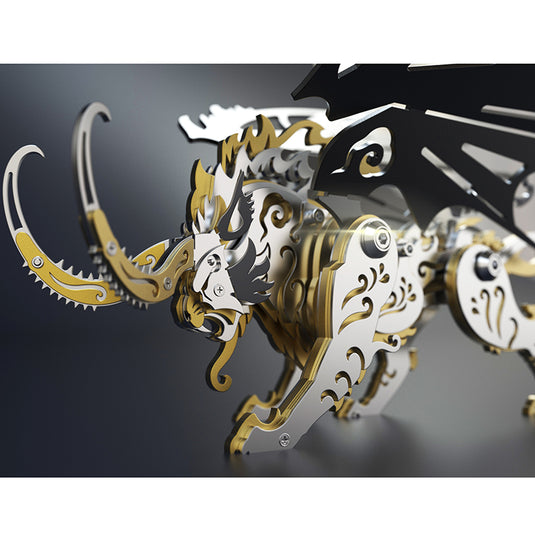 3D Metal Mythological Creatures Puzzle Colorful Model Kit