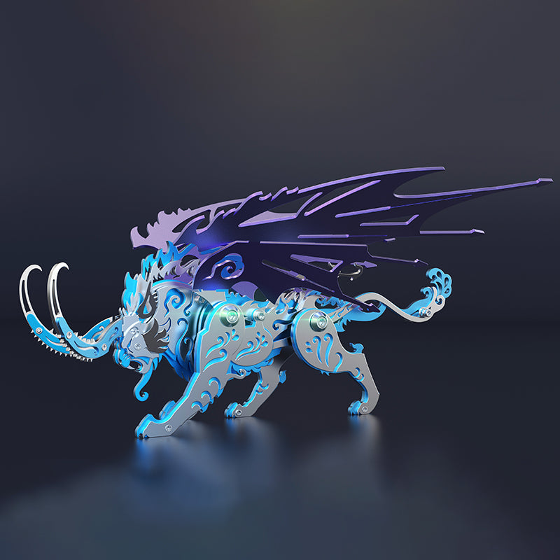 Load image into Gallery viewer, 3D Metal Mythological Creatures Puzzle Colorful Model Kit
