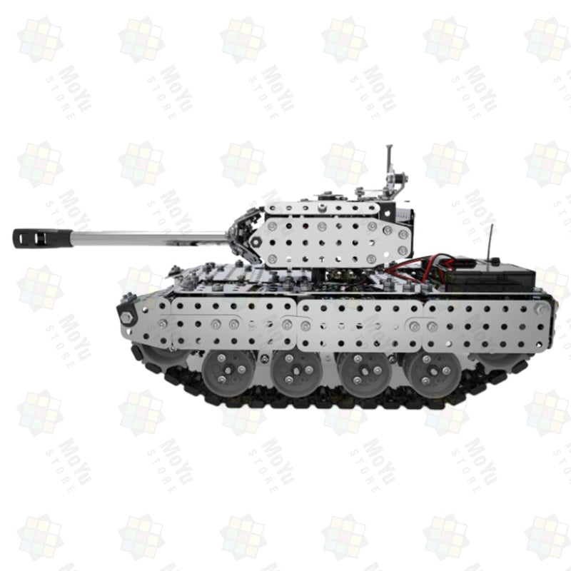 Laad de afbeelding in galerijviewer, 952PCS DIY 3D Assembly Metal RC Tank Militair Model Kit speelgoed
