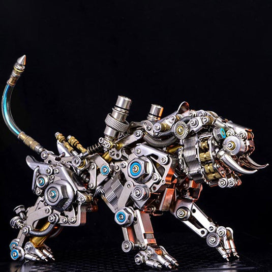 Kits de modelo de ensamblaje de metal 3D de Bengal Tiger Kits de 700 piezas crea una serie de animales