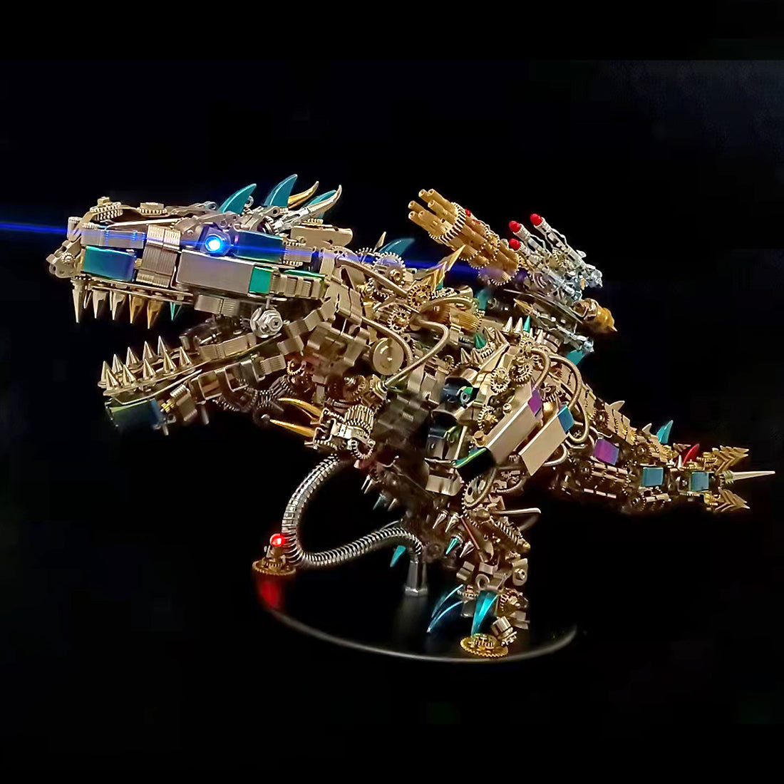 1350pcs+ schwierige Modell Kits 3D Mechanische Tyrannosaurus Rex Model Kit Big Dinosaurier