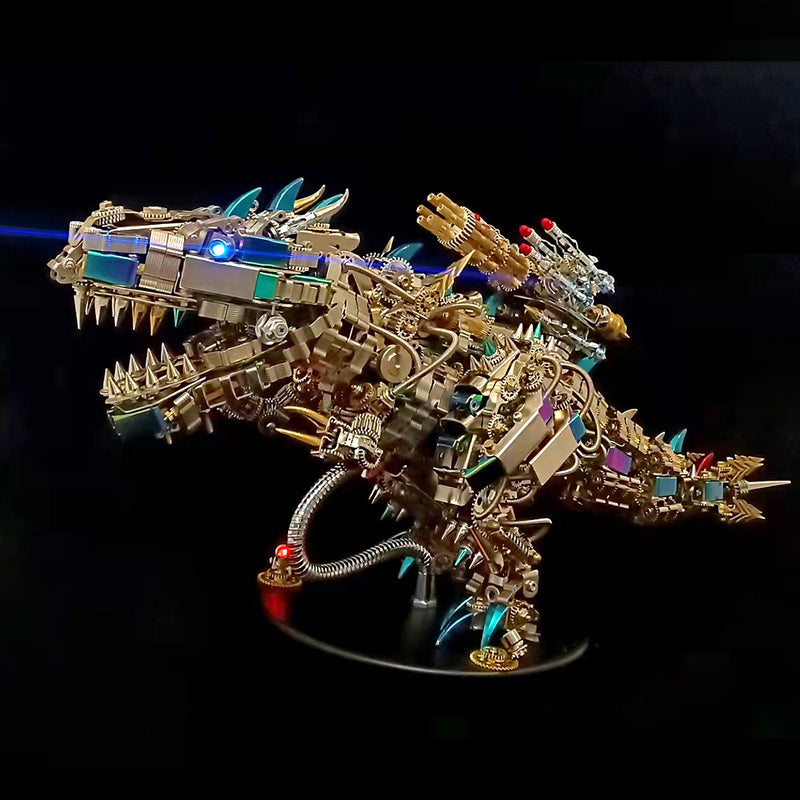 Load image into Gallery viewer, 1350PCS+ Difficult Model Kits 3D Mechanical Tyrannosaurus Rex Model Kit Big Dinosaur

