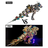 1350pcs+ schwierige Modell Kits 3D Mechanische Tyrannosaurus Rex Model Kit Big Dinosaurier