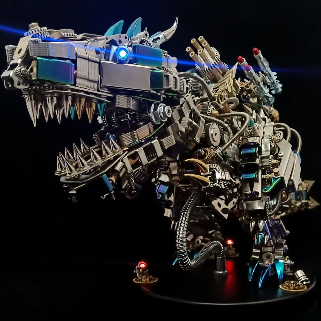 1350pcs+ schwierige Modell Kits 3D Mechanische Tyrannosaurus Rex Model Kit Big Dinosaurier